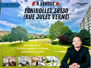 t3 à la vente -   38130  ECHIROLLES, surface 69 m2 vente t3 - UBI426587888